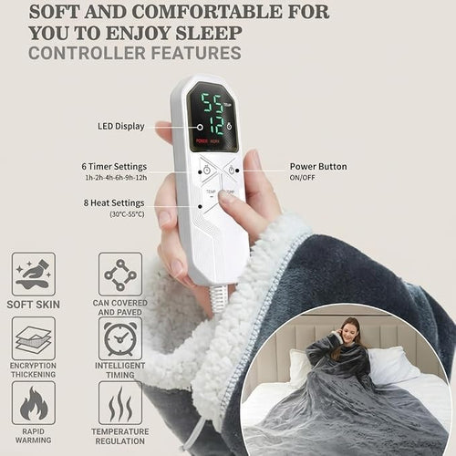 SnugDen Wearable Electric Blanket