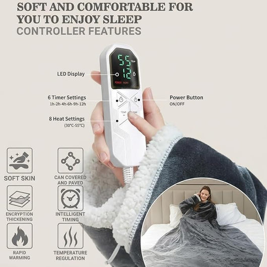 SnugDen Wearable Electric Blanket